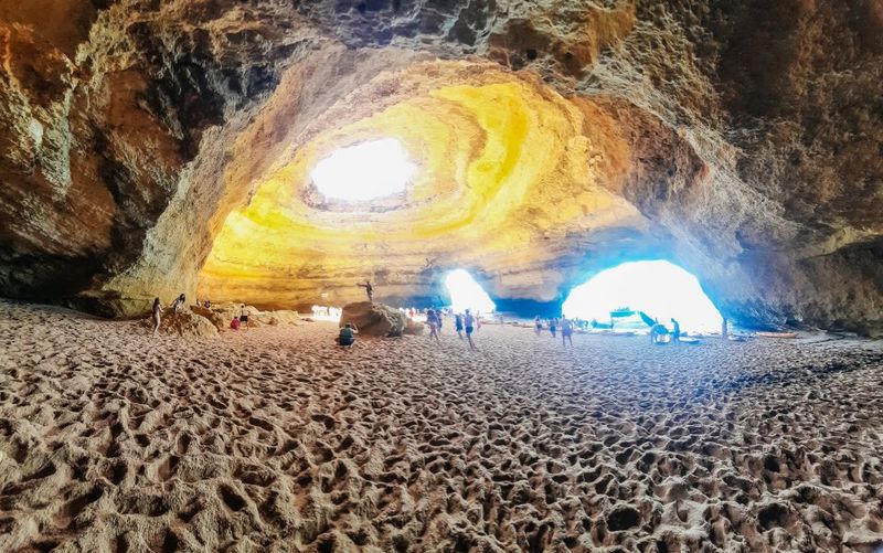 Benagil: Benagil Caves and Secret Spots Guided Kayaking Tour - Stop 2: “cathedrals of the sea” and secret-style coastline spots