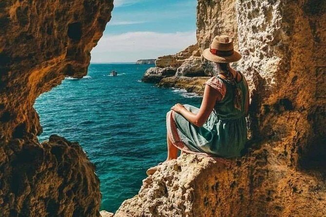 Benagil Cave by Boat + Carvoeiro + AlgarSeco Caves by Minivan from Lagos - Pricing and Value