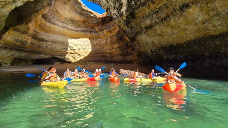 Benagil: Caves, Beaches, and Secret Spots Guided Kayak Tour - Key Points