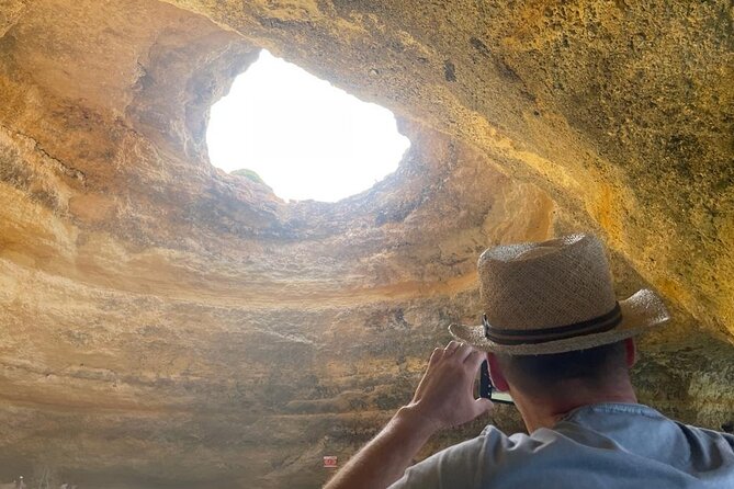 Benagil Caves & Coast from Portimão on an Eco-Friendly Catamaran - How the crew turns landmarks into a story (and saves the day)