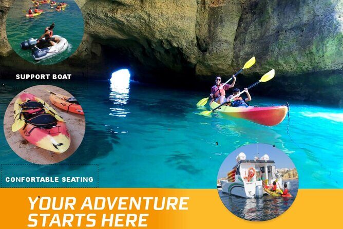 Benagil Kayak Tour On Board a Fantastic Catamaran - An In-Depth Look at the Benagil Kayak Tour