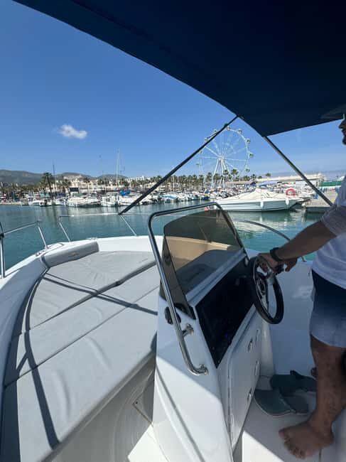 Benalmádena: Alquiler de barcos sin licencia Costa del Sol - Key Points