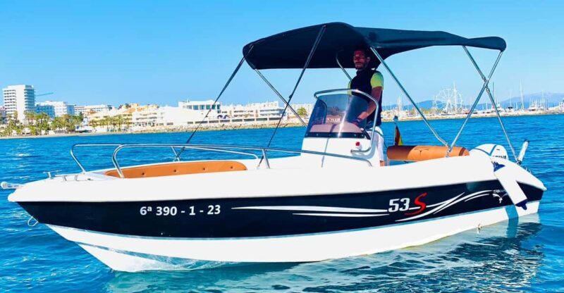 Benalmádena: Boat Rental without License - Key Points