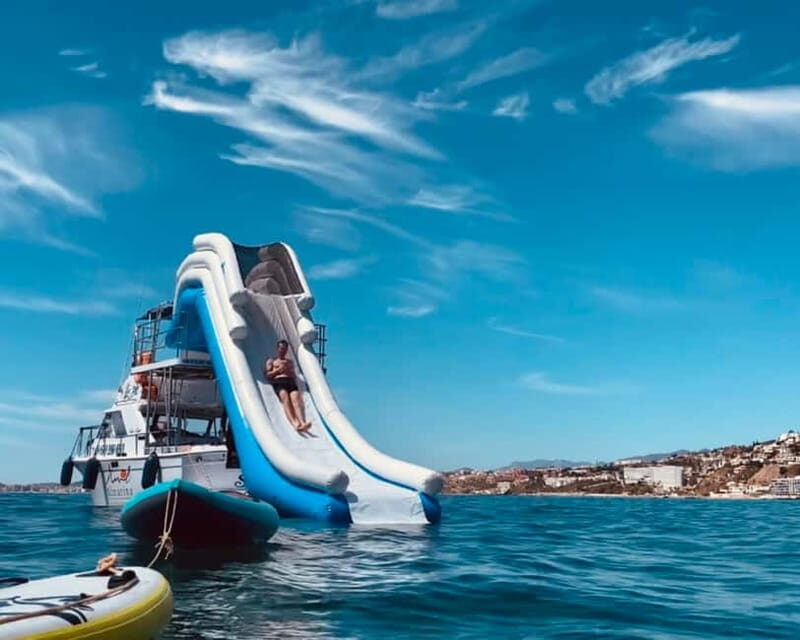 Benalmádena Boat Tour with Snorkeling, Water Slide and Lunch - What to Expect from the Trip