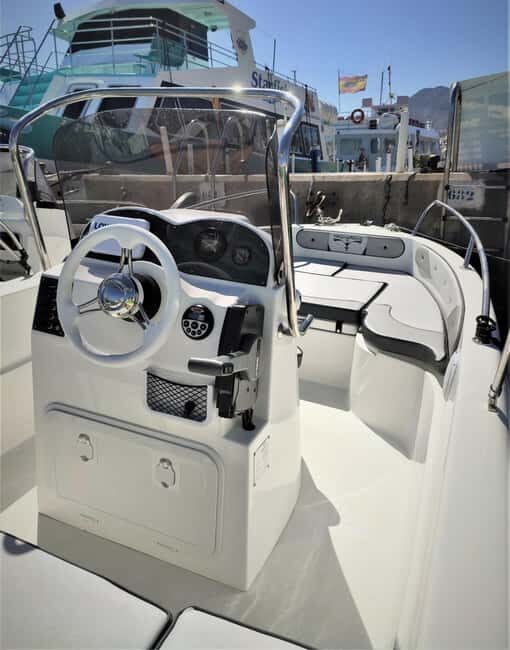 Benalmádena: No qualification! You are the captain! - Discover the Malaga Coast from the Sea