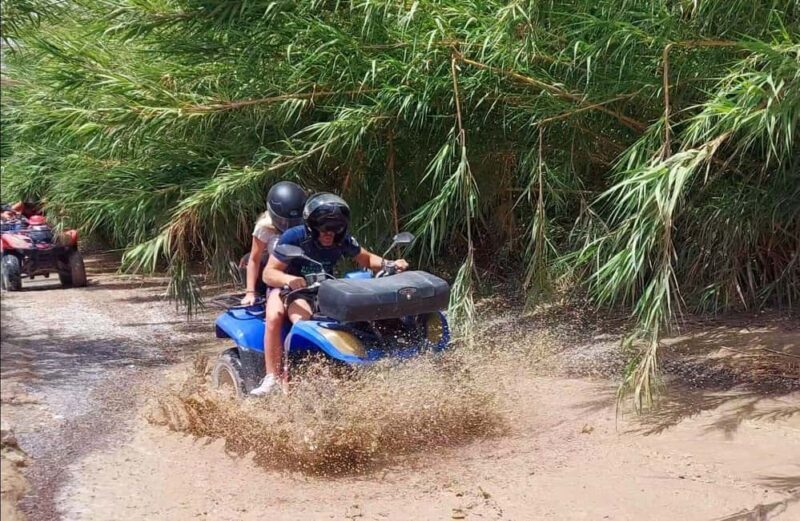Benidorm: Two-seater quad bike tour with a stop at waterfalls for swimming - FAQ