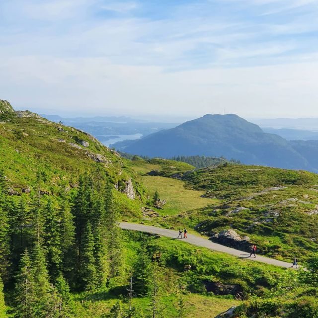 Bergen: Guided mountain hike on top of Bergen - Key Points
