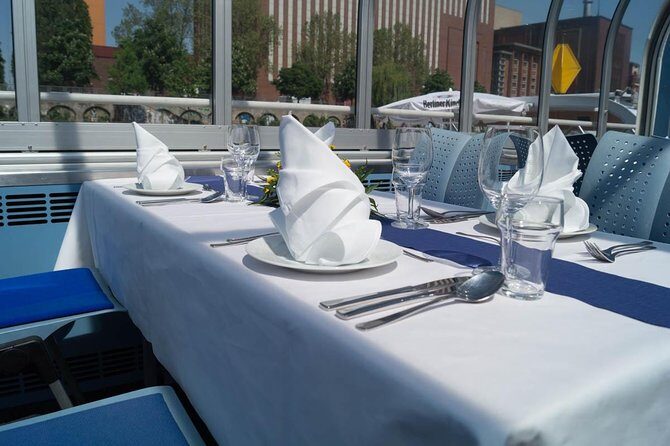 Berlin 4-Course Sunset Dinner Cruise Including Drinks - The Itinerary and Sights