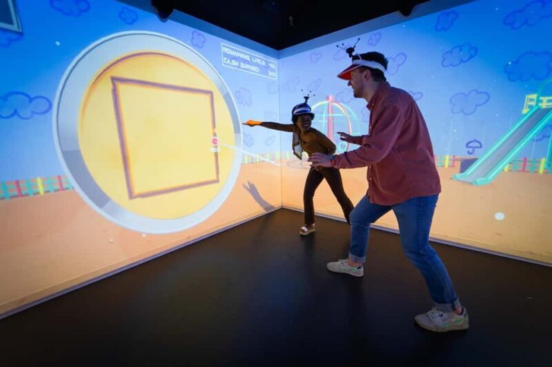 Berlin, Alexanderplatz: Leisure experience in the Immersive Gamebox - The Setting and Layout