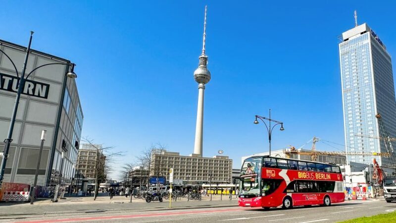 Berlin: Big Bus Hop-On Hop-Off Sightseeing Tour & Currywurst - Practical Tips for Your Berlin Bus Tour