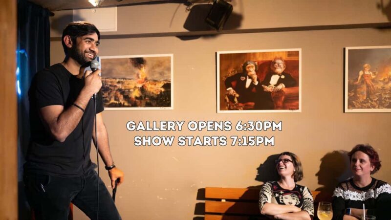 Berlin: Comedy in an Art Gallery (Mitte) - The Experience in Detail