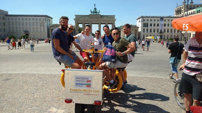 Berlin : Guided Private Sightseeing Tours with Funbikes, Teambikes - The Itinerary Breakdown