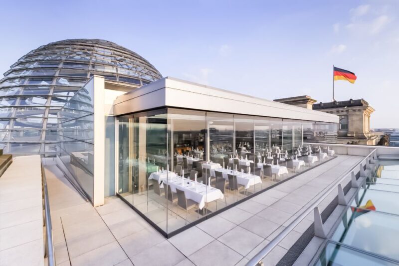 Berlin: Rooftop Dinner at the Käfer Restaurant Reichstag - FAQs