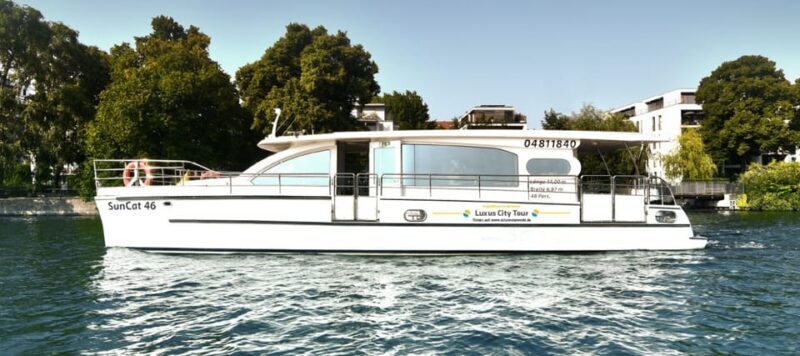 Berlin: Solar Powered Sunset Catamaran Cruise & Audio Guide - Practical Details: Timing, Accessibility & Booking