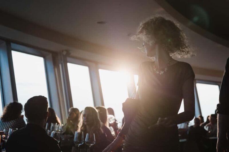 Berlin: TV Tower Sphere Tim Raue Highest Breakfast - The Views and Atmosphere