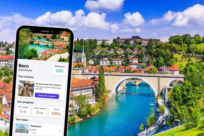 Bern Exploration Game and City Tour on your Phone - Key Points