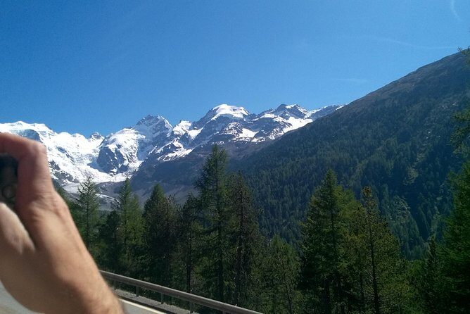 Bernina train and Swiss Alps. Departure from Desenzano - Key Points