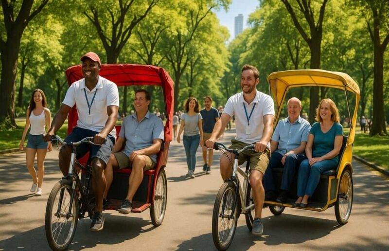 Best of NYC:Top-Rated Central Park Gossip Girl Pedicab Tour - The Sum Up