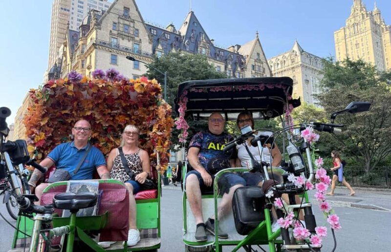 Best of NYC:Top-Rated Sex and the City Hotspots Pedicab Tour - Key Points