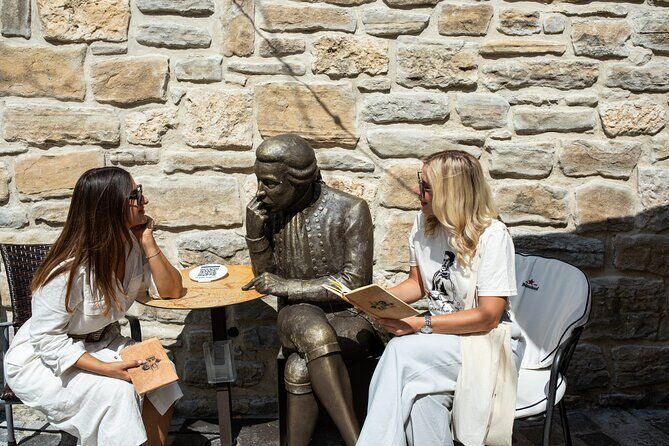 Best of Zagreb! Self-guided Waking tour Sit&Meet Croatian greats! - Gunduliceva Street and The National Theatre