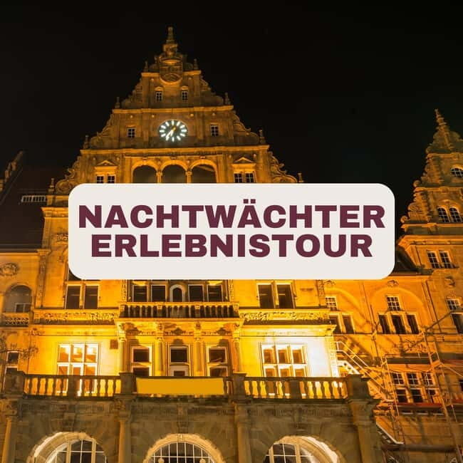 Bielefeld: Night watchman guided tour (adventure tour) - Key Points