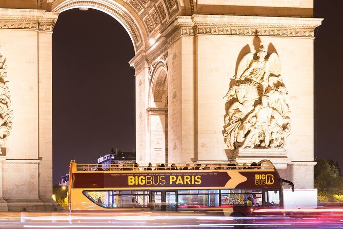 Big Bus Paris Open Top Night Tour - Authentic Feedback from Travelers