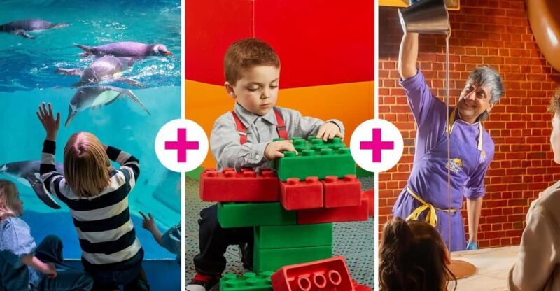 Birmingham: Cadbury World + SEA LIFE + LEGOLAND Discovery - Exploring the Attractions in Detail