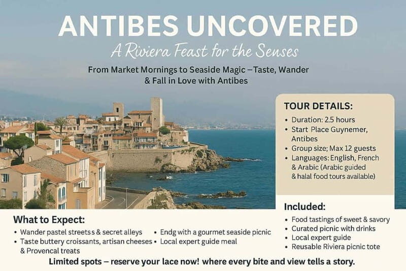 Bite into Antibes: Old Town Flavors & a Seaside Picnic - An In-Depth Look at the Tour Experience