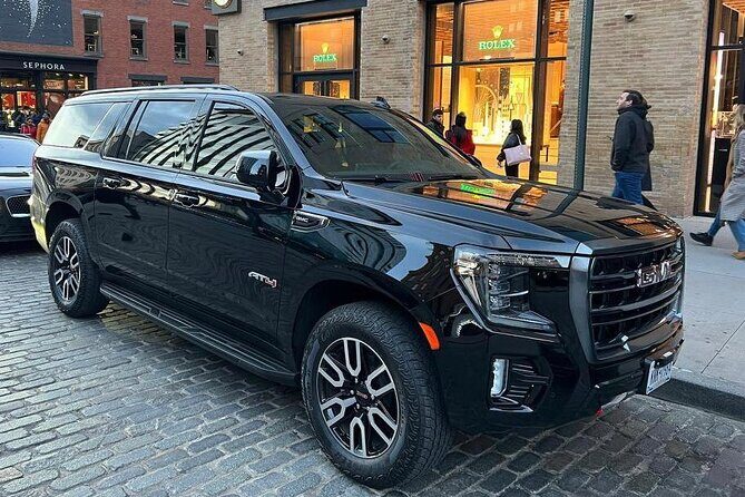 Black SUV - 7hs Staying Woodbury Outlets - Up to 6pax - Free Tax - FAQ