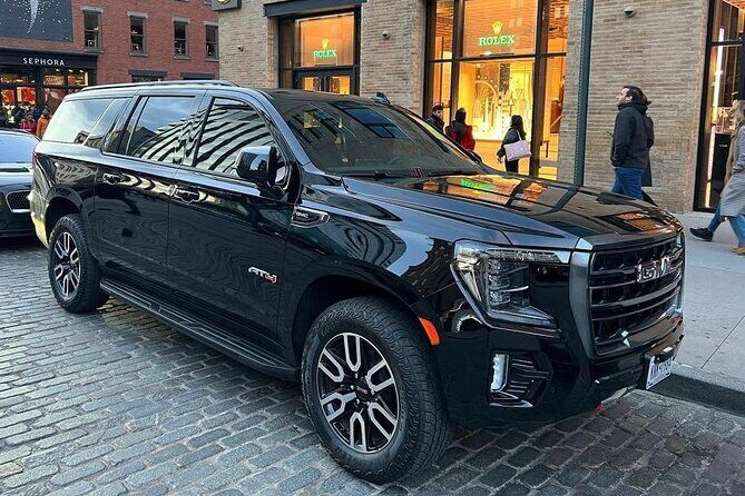 Black SUV Transfer From or To JFK, LGA, EWR - All Fees Included - What Happens When You Arrive