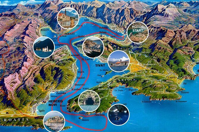 Blue Cave 3 hours PRIVATE tour with Sea Stars Kotor - The Itinerary in Detail