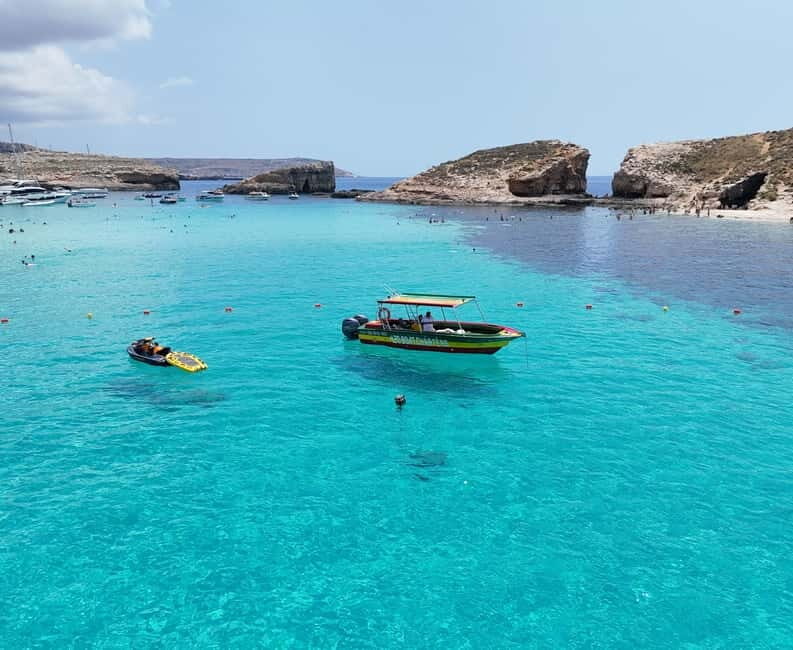 Blue Lagoon Malta: Crystal Lagoon, & Caves Private Speedboat - In-Depth Look at the Itinerary