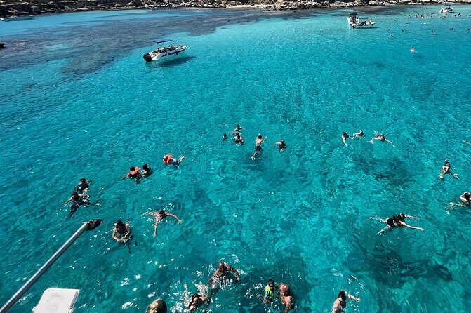 Blue Lagoon trip with slide, music & transfer from Paphos - The Itinerary: What to Expect from Start to Finish