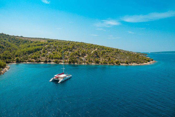 Blue Lagoon, Trogir & iovo catamaran tour with Food and Drinks - Practical Tips for Booking & Enjoying the Tour