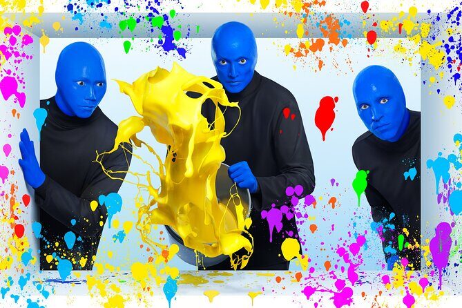 Blue Man Group VIP Experience at the Luxor Hotel and Casino - Key Points