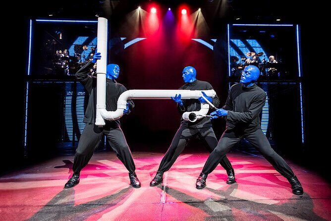 Blue Man Group VIP Experience at the Luxor Hotel and Casino - The Experience in Practice: Pros and Cons