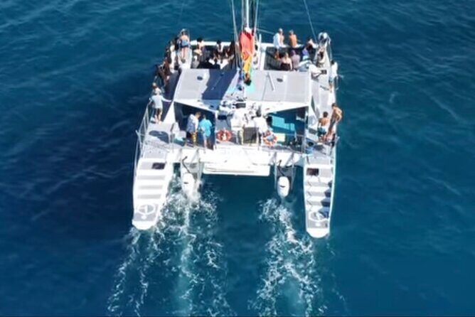 Board from Waikiki Beach for Aloha Hour Sail on Hwea Catamaran - Key Points