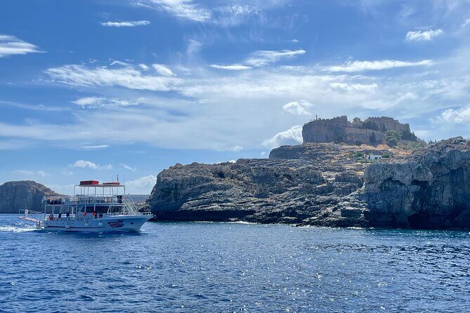 Boat Cruise in Lindos with Swim Stops & Meal Deal - FAQ