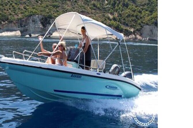 BOAT RENTAL 2h,4h,6h or 8h from Hersonissos CRETE - The Sum Up
