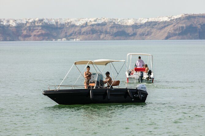 Boat Rental in Santorini License Free - The Breakdown of the Day