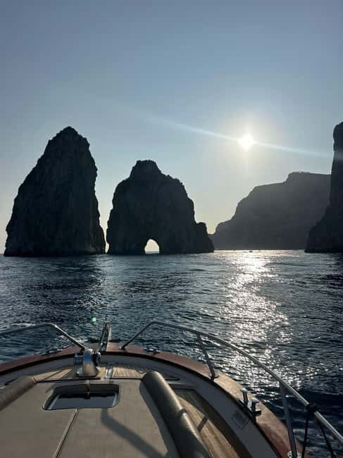 Boat tour of Capri from Nerano/Positano/Praiano - The Sum Up