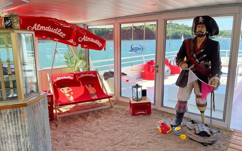 Boat trip on the Biggesee: lake romance in the Sauerland mountains! - A Scenic and Sustainable Lake Experience