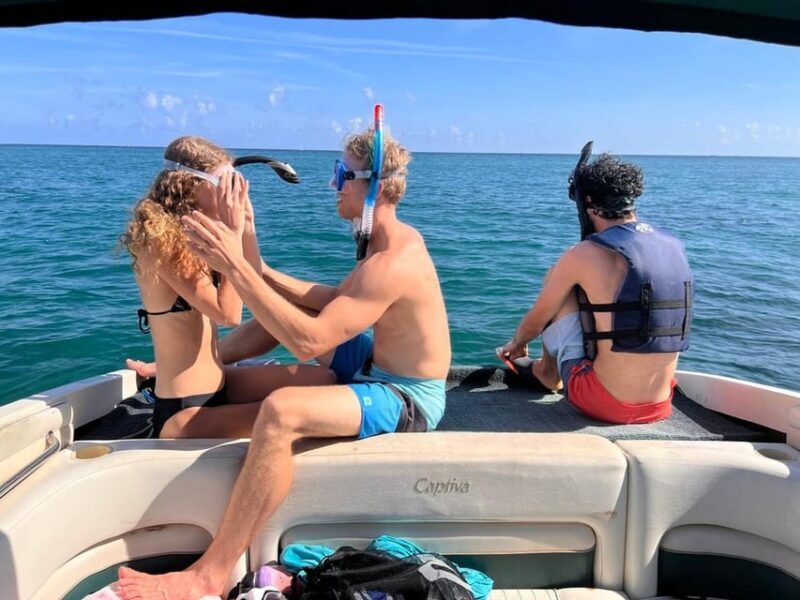 Boca Raton: 23ft Boat Tour with Snorkeling/Tubing/Island - FAQ