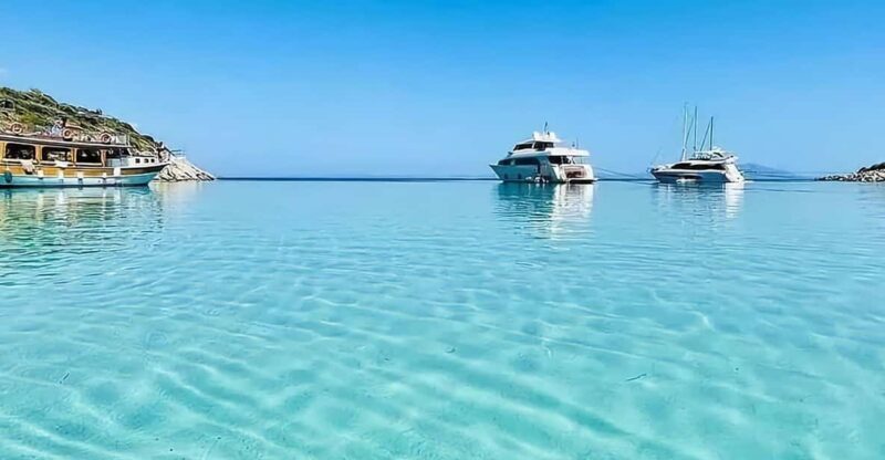 Bodrum: Orak Island Boat Trip with Lunch & Optional Transfer - The Itinerary in Detail