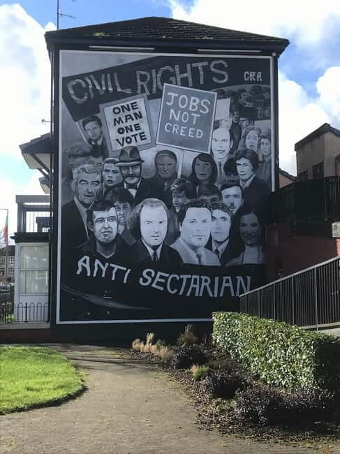 Bogside Political Tour - Key Points