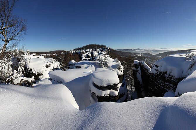 Bohemian Switzerland From Prague with Brewery Tour & Beer Tasting - Delving into Saxon Switzerland: Iconic Landmarks in Germany