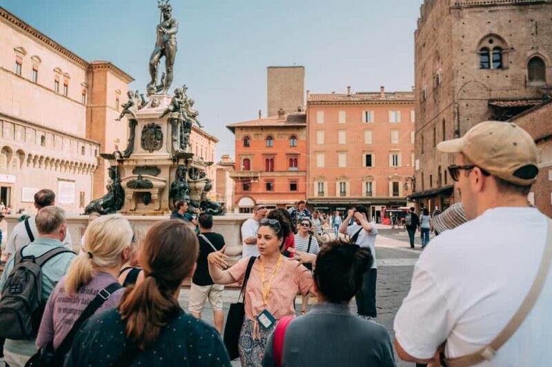 Bologna Walking tour with Tower Sky View and Archiginnasio - What to Expect from the Tour Experience