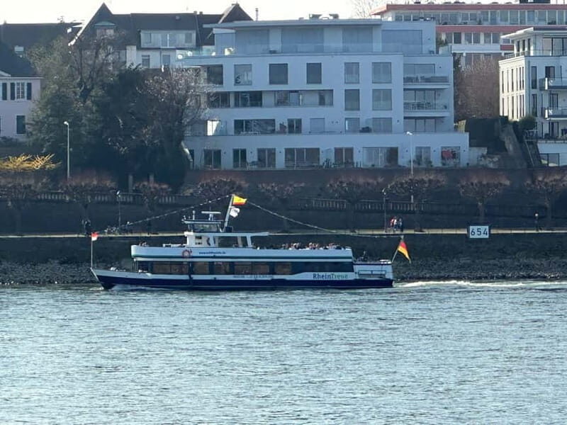 Bonn: Winter tour by boat with mulled wine - Key Points