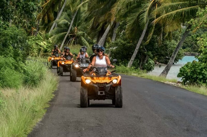 Bora Bora: Combo ATV & Jet Ski Day Trip with Polynesian BBQ - Key Points