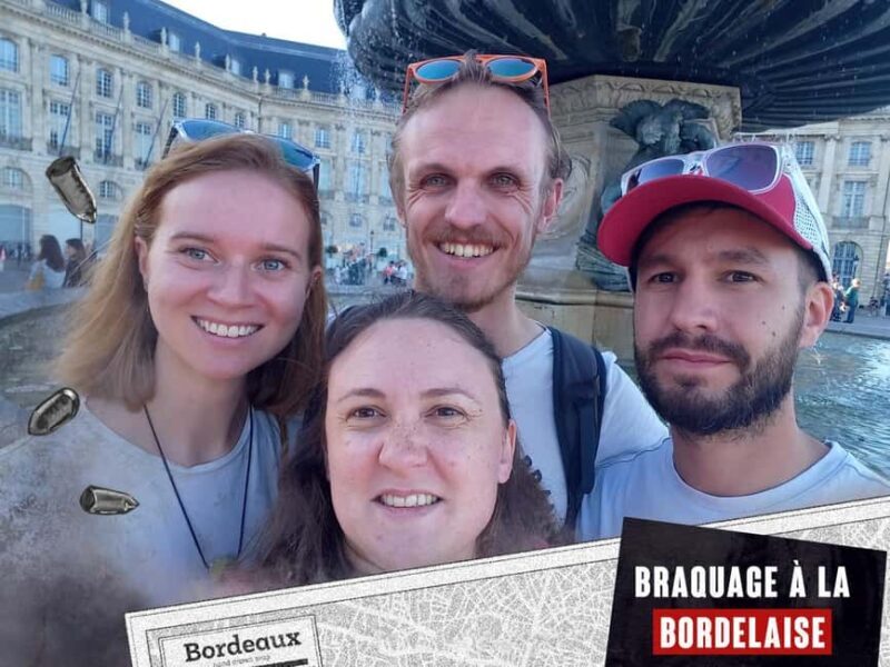 Bordeaux: Outdoor Escape Game - Braquage à la bordelaise - What to Expect During the Tour